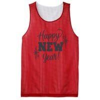 Happy New Year Holiday 2025 Mesh Reversible Basketball Jersey Tank