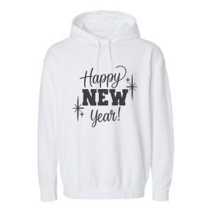 Happy New Year Holiday 2025 Garment-Dyed Fleece Hoodie