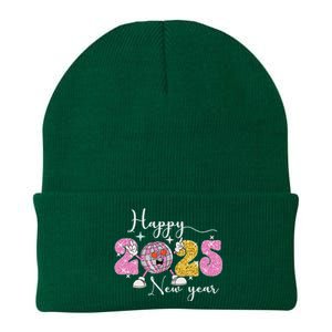 Happy New Year 2025 Party Family Matching Knit Cap Winter Beanie