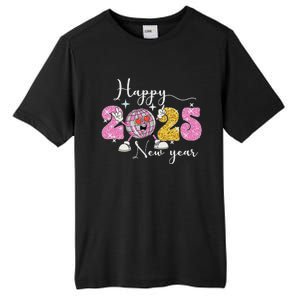 Happy New Year 2025 Party Family Matching Tall Fusion ChromaSoft Performance T-Shirt