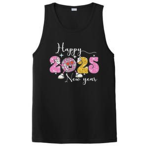 Happy New Year 2025 Party Family Matching PosiCharge Competitor Tank