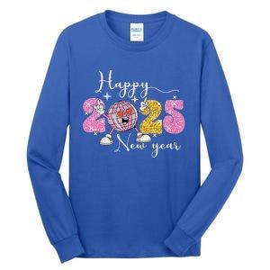 Happy New Year 2025 Party Family Matching Tall Long Sleeve T-Shirt