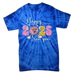 Happy New Year 2025 Party Family Matching Tie-Dye T-Shirt