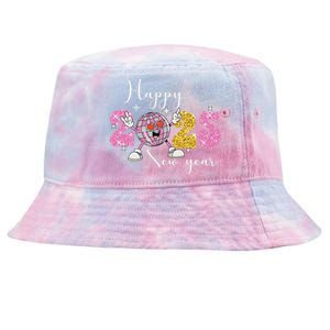 Happy New Year 2025 Party Family Matching Tie-Dyed Bucket Hat