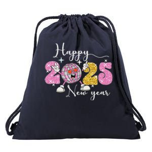 Happy New Year 2025 Party Family Matching Drawstring Bag