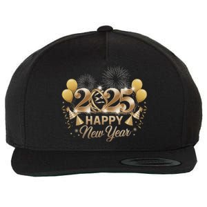 Happy New Year Party 2025 Family Matching Wool Snapback Cap