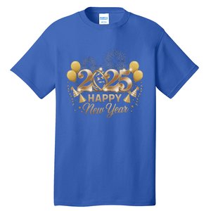 Happy New Year Party 2025 Family Matching Tall T-Shirt