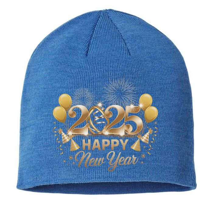 Happy New Year Party 2025 Family Matching Sustainable Beanie