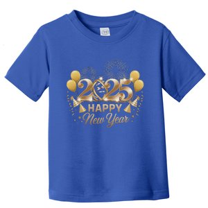 Happy New Year Party 2025 Family Matching Toddler T-Shirt