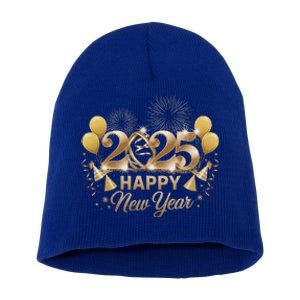 Happy New Year Party 2025 Family Matching Short Acrylic Beanie