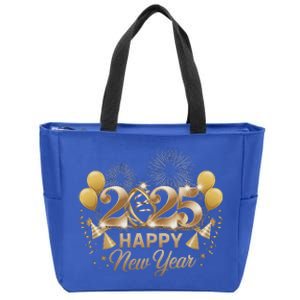 Happy New Year Party 2025 Family Matching Zip Tote Bag