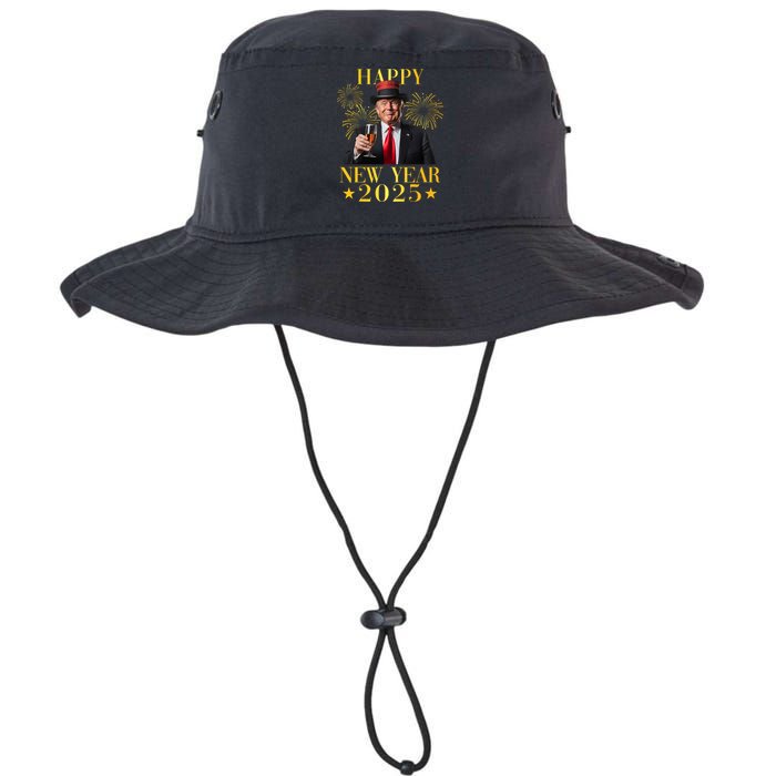 Happy New Year 2025 Funny Trump New Year New America Legacy Cool Fit Booney Bucket Hat