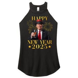 Happy New Year 2025 Funny Trump New Year New America Women's Perfect Tri Rocker Tank