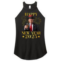 Happy New Year 2025 Funny Trump New Year New America Women's Perfect Tri Rocker Tank