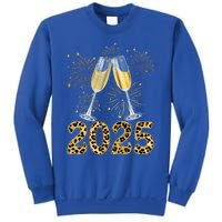 Happy New Year 2025 Champagne Fireworks New Years Eve Party Gift Sweatshirt