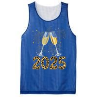 Happy New Year 2025 Champagne Fireworks New Years Eve Party Gift Mesh Reversible Basketball Jersey Tank