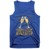 Happy New Year 2025 Champagne Fireworks New Years Eve Party Gift Tank Top