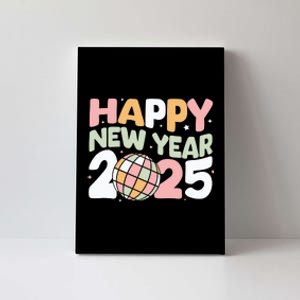 Happy New Year 2025 Holiday Canvas