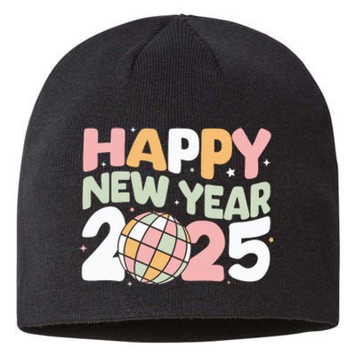 Happy New Year 2025 Holiday Sustainable Beanie