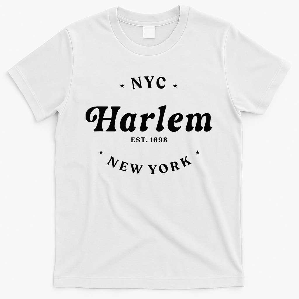 Harlem New York City Nyc Women Retro Harlem T-Shirt