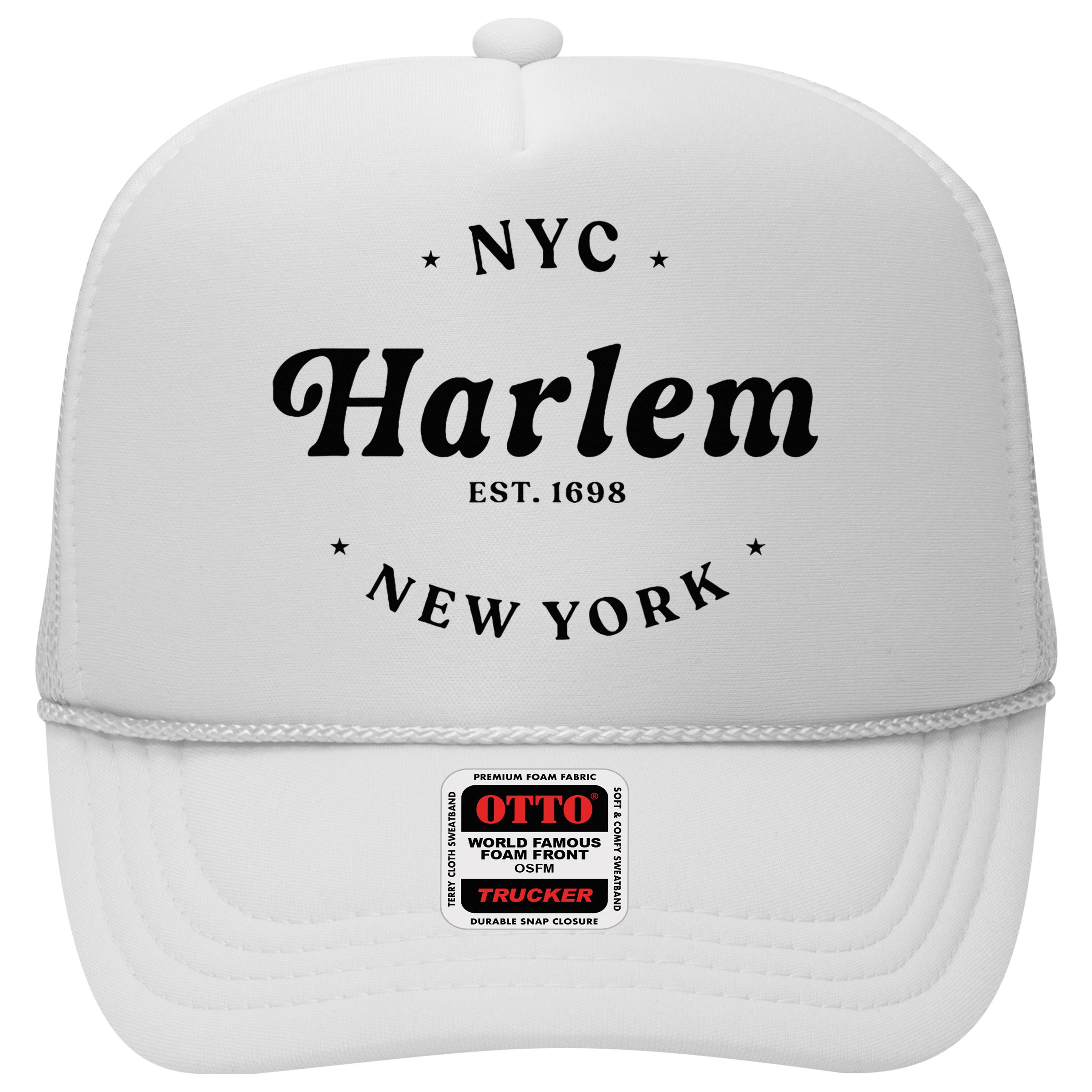 Harlem New York City Nyc Women Retro Harlem Hat