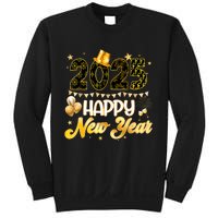 Happy New Year Party 2025 Ballon Family Matching Sweatshirt