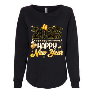 Happy New Year Party 2025 Ballon Family Matching Womens California Wash Sweatshirt