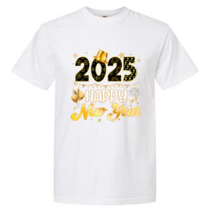 Happy New Year Party 2025 Ballon Family Matching Garment-Dyed Heavyweight T-Shirt