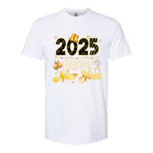 Happy New Year Party 2025 Ballon Family Matching Softstyle CVC T-Shirt