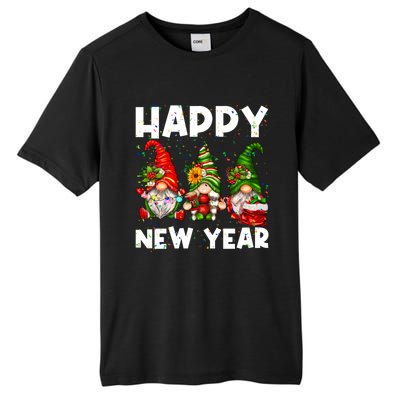 Happy New Year 2025 Gnomes Confetti New Years Eve Party Cute Gift Tall Fusion ChromaSoft Performance T-Shirt