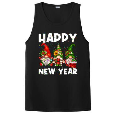 Happy New Year 2025 Gnomes Confetti New Years Eve Party Cute Gift PosiCharge Competitor Tank