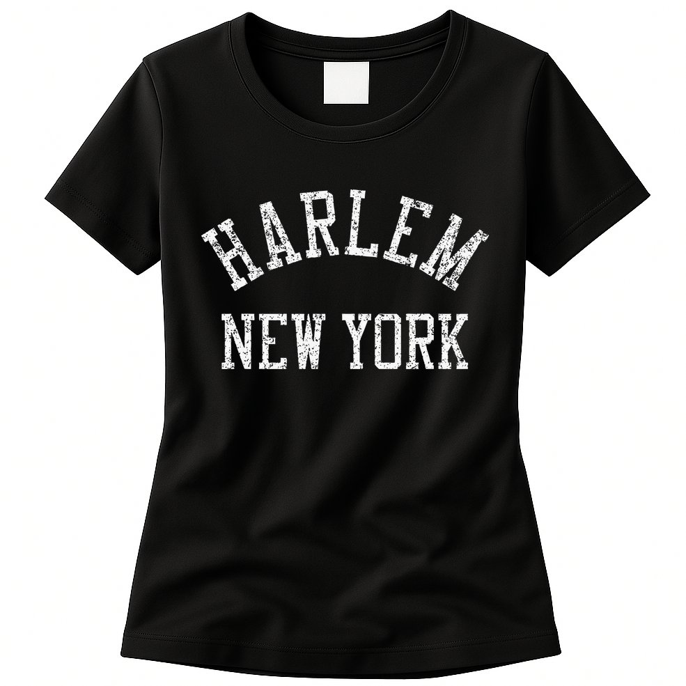 Harlem New York Arched Womens T-Shirt