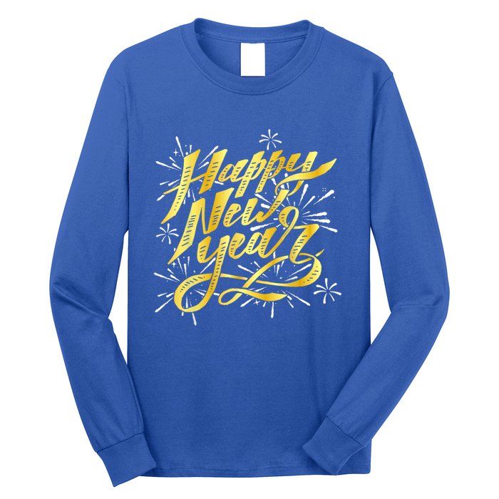 Happy New Year 2025 New Years Eve Gift Long Sleeve Shirt