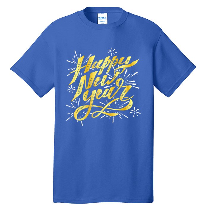 Happy New Year 2025 New Years Eve Gift Tall T-Shirt