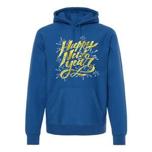 Happy New Year 2025 New Years Eve Gift Premium Hoodie