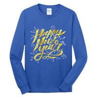 Happy New Year 2025 New Years Eve Gift Tall Long Sleeve T-Shirt