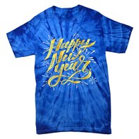 Happy New Year 2025 New Years Eve Gift Tie-Dye T-Shirt