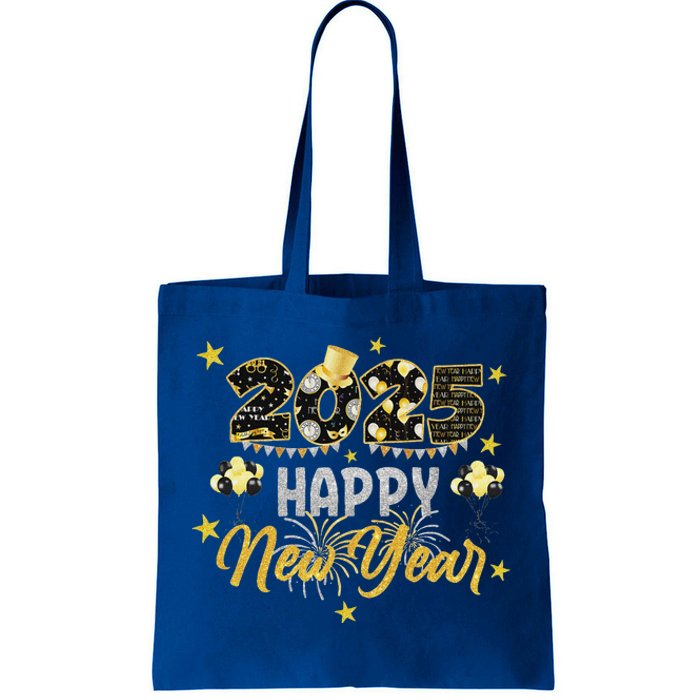 Happy New Year Party 2025 Family Matching Tote Bag