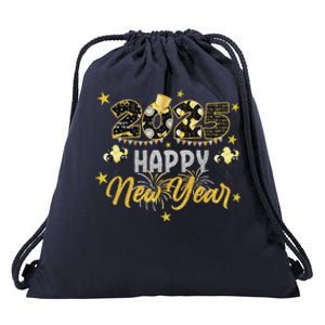 Happy New Year Party 2025 Family Matching Drawstring Bag