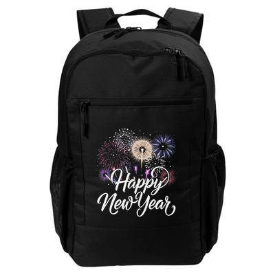 Happy New Year 2025 Fireworks New YearS Eve Party Countdown Backpack