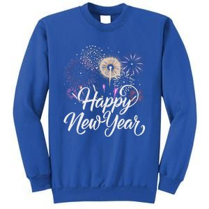 Happy New Year 2025 Fireworks New YearS Eve Party Countdown Sweatshirt