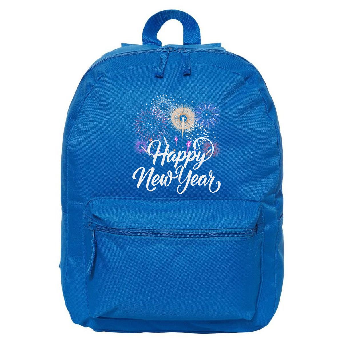 Happy New Year 2025 Fireworks New YearS Eve Party Countdown 16 in Basic Backpack