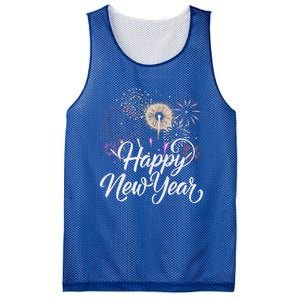 Happy New Year 2025 Fireworks New YearS Eve Party Countdown Mesh Reversible Basketball Jersey Tank