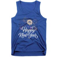 Happy New Year 2025 Fireworks New YearS Eve Party Countdown Tank Top