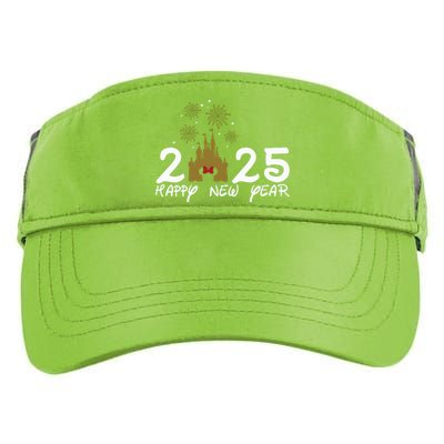 Happy New Year 2025 Magical Castle Holiday Adult Drive Performance Visor