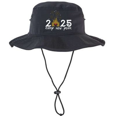 Happy New Year 2025 Magical Castle Holiday Legacy Cool Fit Booney Bucket Hat