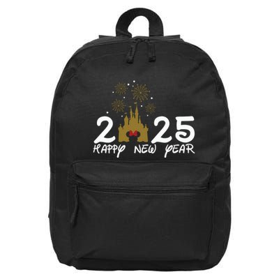 Happy New Year 2025 Magical Castle Holiday 16 in Basic Backpack