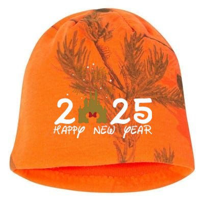 Happy New Year 2025 Magical Castle Holiday Kati - Camo Knit Beanie