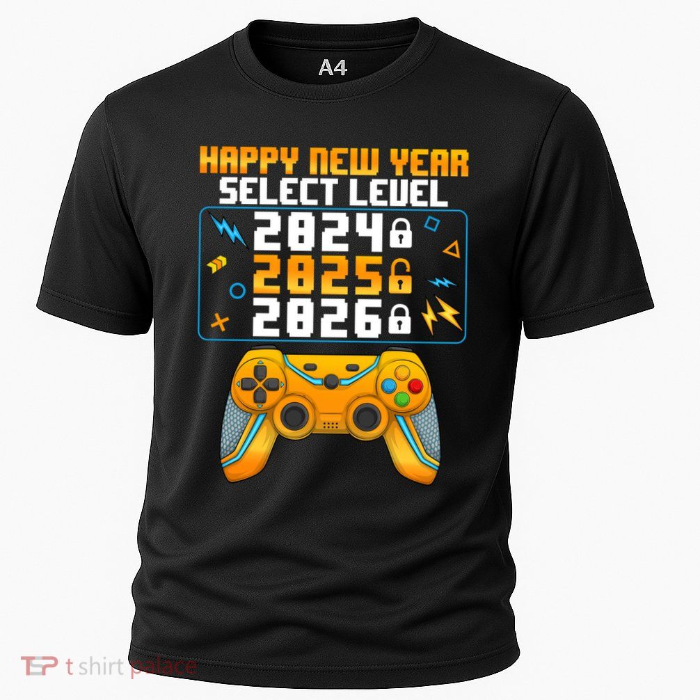 Happy New Year Select Level 2025 New Years Eve Party Great Gift Cooling Performance Crew T-Shirt