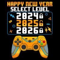 Happy New Year Select Level 2025 New Years Eve Party Great Gift Sustainable Bucket Hat